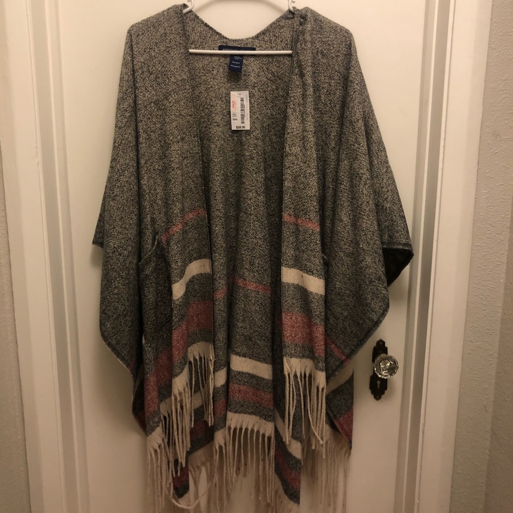South Moon Under Poncho Cardigan